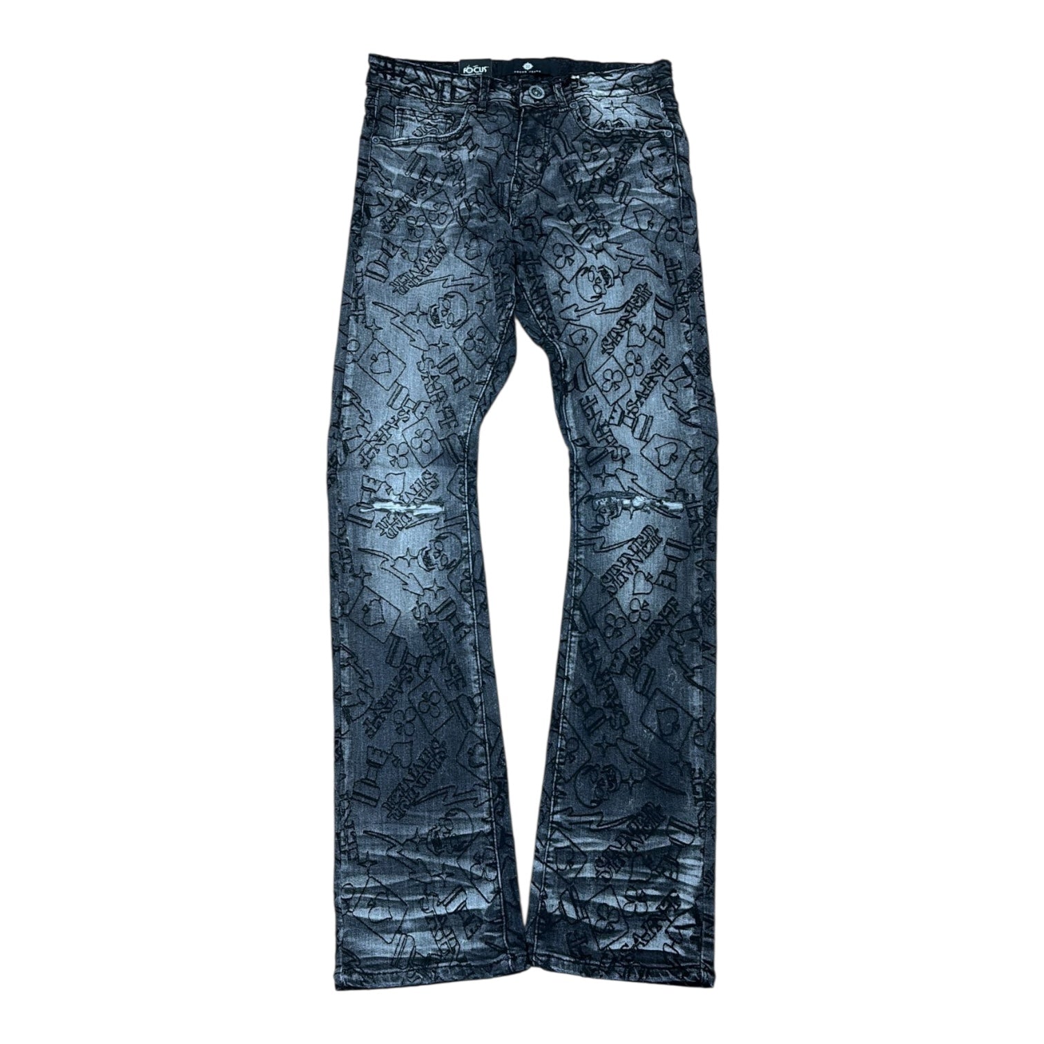 FOCUS: Emboldening Rhinestone Jeans 2505